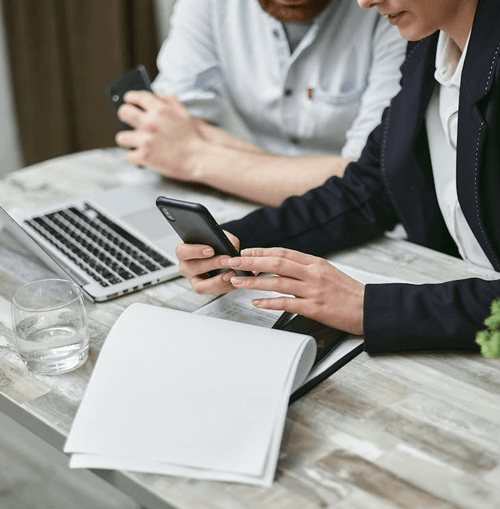 Édifice Portfin illustration de l'équipe de soutien